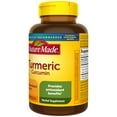 Nature Made Turmeric Curcumin 500 mg Capsules, Herbal Supplement, 120 Count