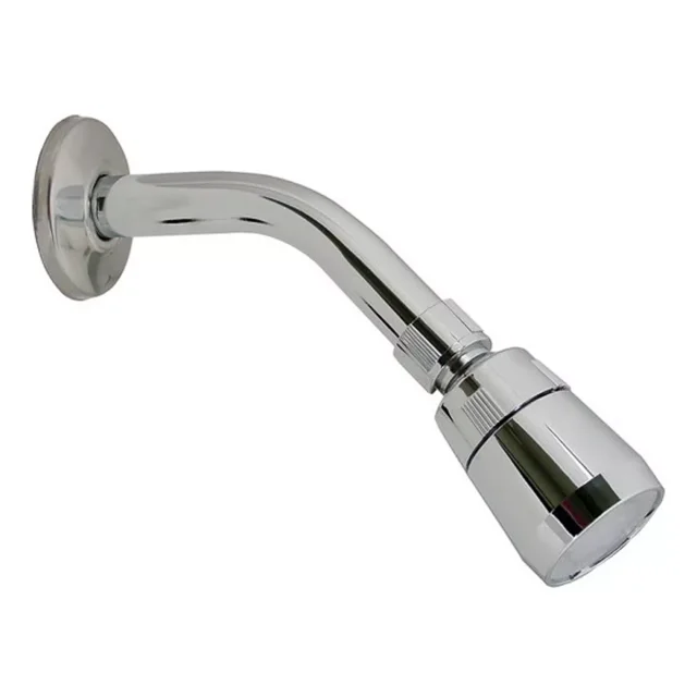 Regadera Rugo 44IB con Brazo y Chapetón Acero Inoxidable