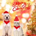 thumbnail image 5 of Disfraz de Navidad para perro gato, trajes de Navidad para mascotas, disfraz de gato de Navidad, disfraz de perro de Navidad, disfraz de Navidad para Navidad, fiesta, cumpleaños (A), 5 of 5