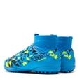 thumbnail image 3 of DREAM PAIRS Boys Girls Indoor Soccer Shoes High Top Football Turf Futsal Shoes for Little/Big Kid, 3 of 6