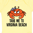 thumbnail image 4 of Inktastic Virginia Beach Souvenir Cute Boys or Girls Baby Bodysuit, 4 of 5