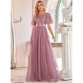 thumbnail image 3 of Toamir Womens Embroidered Wedding Party Dresses for Women 00904 Orchid US8, 3 of 5