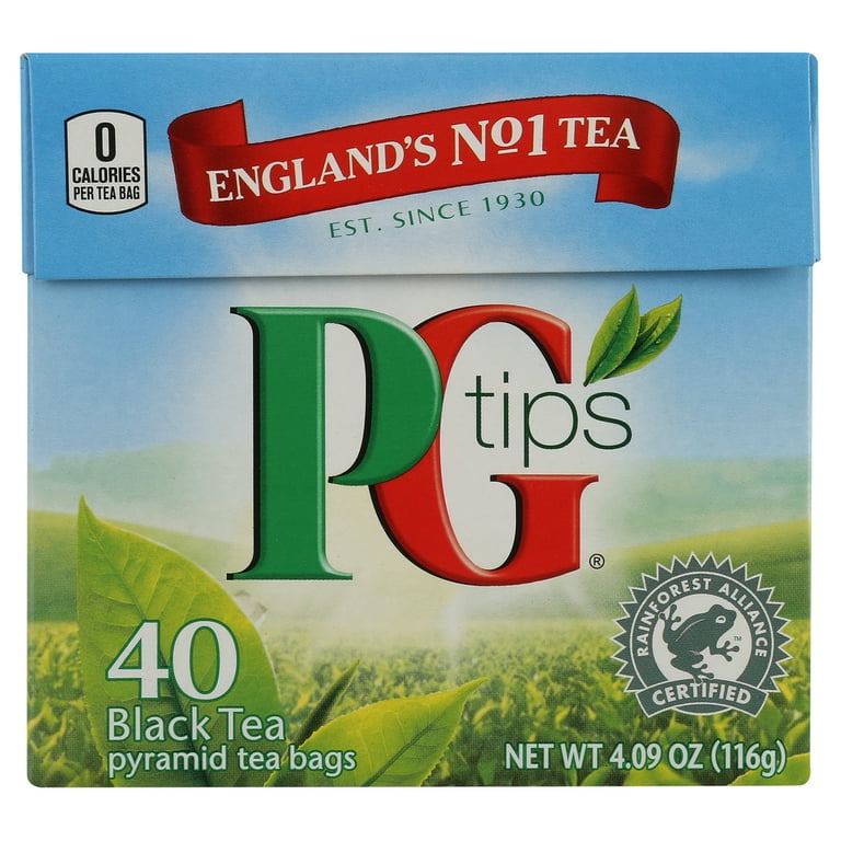 PG Tips 40's 125g, British Tea, Imported Tea, Vegan Tea
