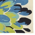 thumbnail image 3 of Linon Home Decor Trio Area Rug Collection, Ivory and Blue, 8' x 10', 3 of 3