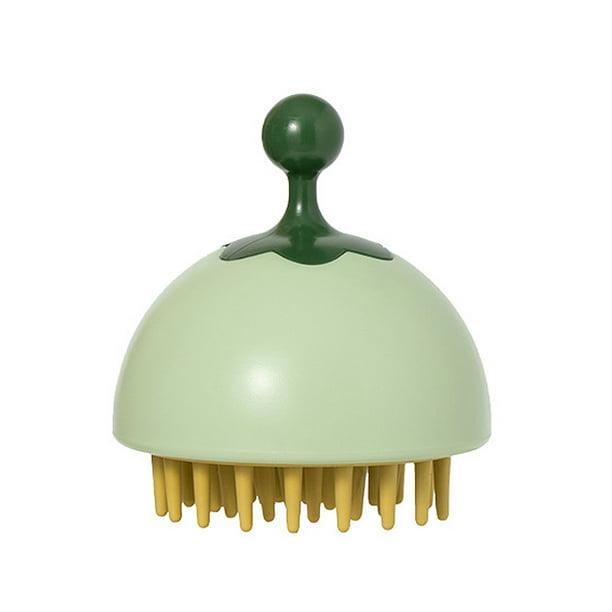 Wosthever de cuerpo Cuidado limpio Raíz del cabello Picazón Masaje del cuero cabelludo Peine Cepillo de ducha Cepillo de baño para perros Baño Juegos de accesorios de baño Verde Wosthever HA004458-01
