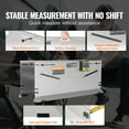 thumbnail image 4 of VEVOR Wheel Alignment Tool, 2-Pack Toe Plates, Camber/Caster/Toe Gauge 0.1° Accuracy, Stainless Steel Tool Plate, Magnetic Slots and 6 Alignment Rods, Includes 2 Measuring Tapes & Conversion Chart, 4 of 9
