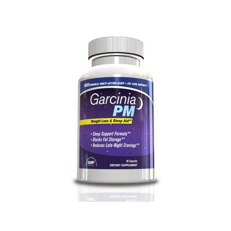 Garcinia PM-Extra Strength brûleur de graisse et Somnifère, 60 capsules, 60% HCA Garcinia, approvisionnement de 30 jours pour les hommes et les femmes