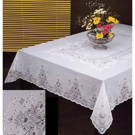 vinyl tablecloth lace table protect dining backing round rectangular tablecloths inches mom tips chairs x90 busycreatingmemories heavy tables dialog displays