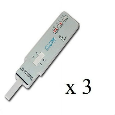 (3 pack) Cocaine (COC) Single Panel Drug Test Dip Card