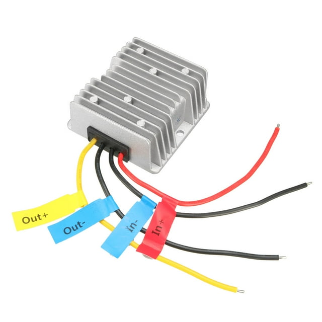 Unique Bargains DC 48V to DC 24V 10A 240W Car Power Supply Module Converter Regulator Waterproof