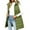 Green, variant on Women's Plus Size Mid-Length Cotton Vest,Solid Color Sleeveless Puffer Jacket with Pockets,Quilted Zip Up Outerwear for Women,Warm Fall and Winter Layering Piece, Casual Longline Vest for Women Black