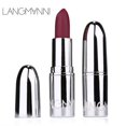 thumbnail image 2 of Langmani lápiz labial mate de tubo plateado, maquillaje, 8 colores disponibles, 2 of 5
