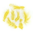 thumbnail image 2 of Marabou 4-6in Yellow Feathers (3 Headers, 18g), 2 of 5