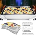 thumbnail image 4 of Kdxio Musical Instruments Print Front Windshield Sun Shade,Folding Auto Sunshade for Car Truck SUV-Small, 4 of 7