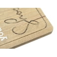 thumbnail image 6 of Parisloft Please Remove Your Shoes Wood Wall Sign with Wood Bead String Hanger, Brown, 6 of 8