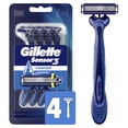 thumbnail image 1 of Rastrillo Desechable Gillette Sensor3 Afeitado Suave 4 Unidades, 1 of 7
