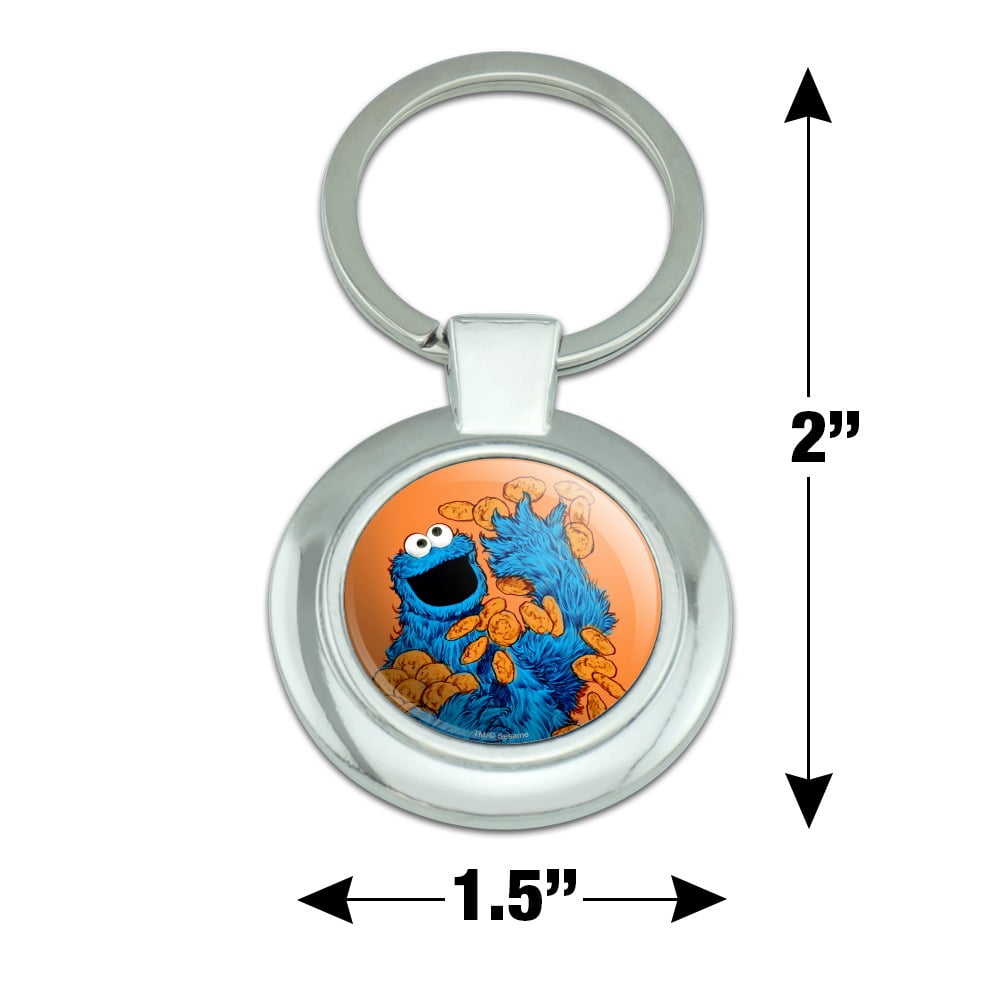 Cookie monster deals keyring