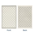 thumbnail image 2 of nuLOOM Amiyah SuperiorWash Reversible Machine Washable Area Rug, 5' x 8', Amiyah Light Grey, 2 of 13