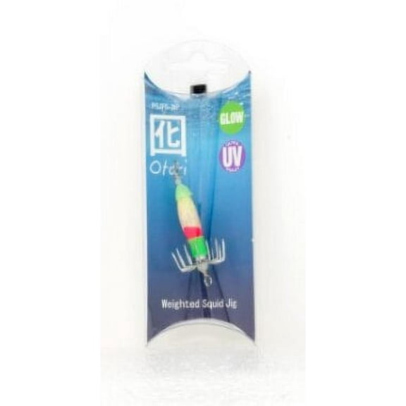 Beau-Mac Squid Jig Standard 7/8" Natural Glow Pink PSJFS-NP