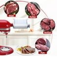 thumbnail image 6 of Meat Tenderizer Attachment for Kitchenaid Stand Mixers, 3 Adjustable Thickness, Meat Tenderizer Machine with Transparent Cover, Meat Cuber Accessories for Kitchen aid, Dishwasher Safe, 6 of 9