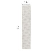 Hy-Ko 6-Inch White Reflective Safety Strips, Self-Adhesive Backing, 3-Pack