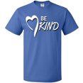 thumbnail image 3 of Inktastic Be Kind with Heart Ribbon in White Text T-Shirt, 3 of 5
