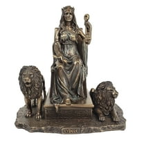Veronese Design Cybele Ancient Greek Mother Goddess Bronze Finished Statue