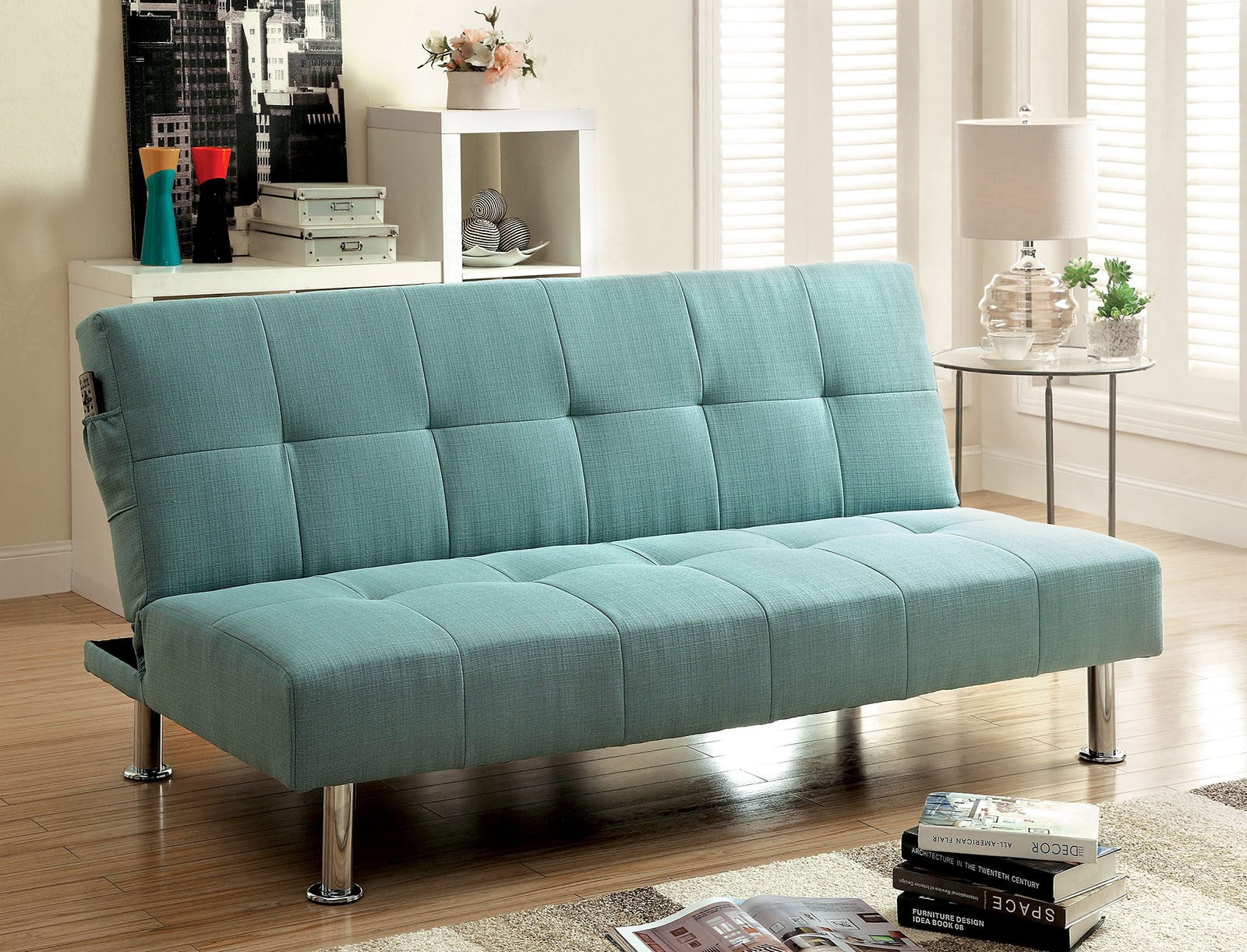 Simple Relax Dewey Contemporary Style Sofa  Bed  Futon  