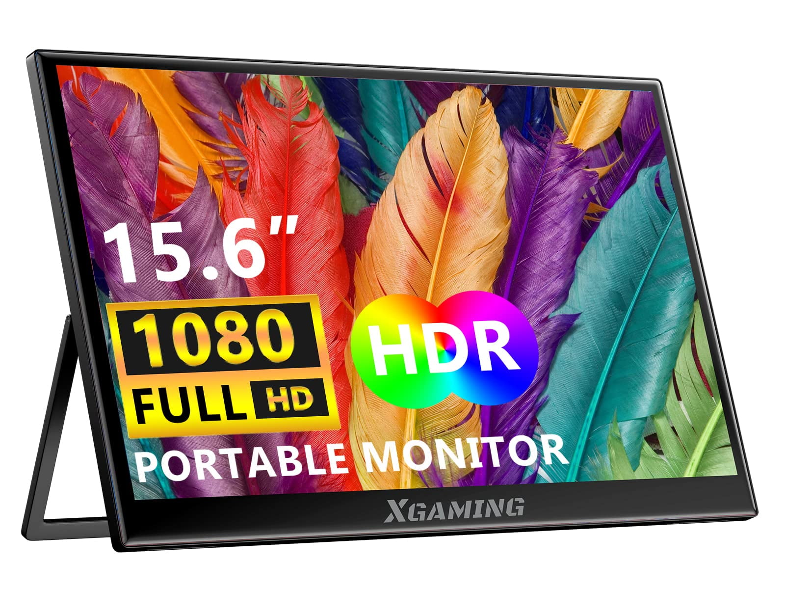 Xgaming 15.6’’ Portable Monitor FHD 1080P IPS Computer Display USB C
