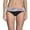 Black, variant on Anne Cole Womens Black Multi-Stripe Foldover Hipster Bikini Bottom XS