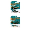 thumbnail image 3 of Hot Wheels Nissan Silvia (S14) Drift 1:64 Scale Die-Cast Toy Vehicle Turquoise- & Copper-Colored Deco, 3 of 6