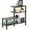 Espresso/Black, variant on Turn-N-Tube 4-Tier Cube Ladder Shelf, Espresso/Black