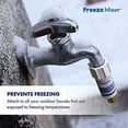 thumbnail image 4 of Freeze Miser 2 Pack - Outdoor Faucet Freeze Protection | Durable Replacement for Faucet Covers for Winter - Freeze Proof Outdoor Faucet Protector - Low Maintenance & Easy to Instal, 4 of 6