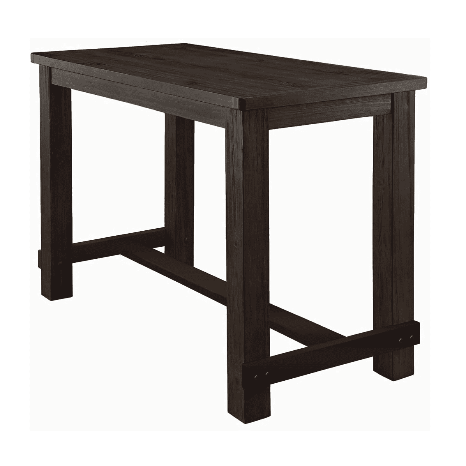 Nathaniel Home Dinning Table 27.00 inches Rectangle Dinning Table Black