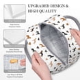 thumbnail image 3 of Balery Labrador Retriever Dog Bolsa de Almuerzo para Mujeres, Caja de Almuerzo, Bolsa de Almuerzo Pequeña Impermeable, Tote de Almuerzo Reutilizable con Gran Capacidad, 3 of 6