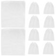thumbnail image 5 of 50pcs Drawstring Shoe Bags Breathable Non Woven Fabric Large Cloth Storage Pouch String Bag For Shoes Travel Shoe Bags For Men And Women, 5 of 6