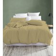 thumbnail image 3 of 100% Organic Cotton Wrinkle Resistant Solid Duvet Set, 3 of 7