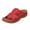 Red, variant on Abcnature Women Sandals Clearance 2023! Women's Platform Wedge Sandals with Arch Support Open Toe Super Soft Platform Flat Sandals Summer Athletic Outdoor Beach Sandals Non-Slip