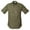 Moss, variant on TAG SAFARI Adult Male Shooter Short Sleeve Shirt, Color: Khaki, Size: S