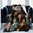 thumbnail image 2 of Blanket Norman Reedus Soft and Comfortable Warm Fleece Throw Blankets Yoga Blankets Beach Blanket Picnic Blankets Gift for Dorm Room Office Decor Sofa Bed Camping Travel All Season, 2 of 6