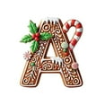 thumbnail image 5 of AuroraX Christmas Decorations Birthday Party Ornaments , 3.15 Inch Letter DIY Ornaments , Hanging Holiday Wall Christmas Tree Decor (Letter A), 5 of 5