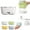 A, variant on Clearance Drain Rack under $5 Kitchen Colanders Bowl Set Double Layer Plastic Fruits Vegetable Washing Basket 2 In 1 Food Fruit Strainers Large Plastic Double Layered Strainer Basket For Cleanin