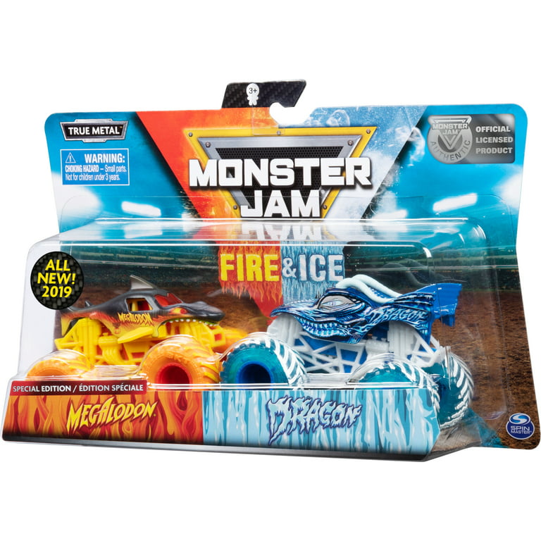 Monster Jam, 12-Pack 1:64 Scale Monster Truck Vehicles (Walmart