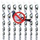 thumbnail image 3 of 12 Pieces Reflective Wind Spiral Bird Scare Reflective Bird Repellent Garden Decoration For Balcony And Garden, 3 of 5