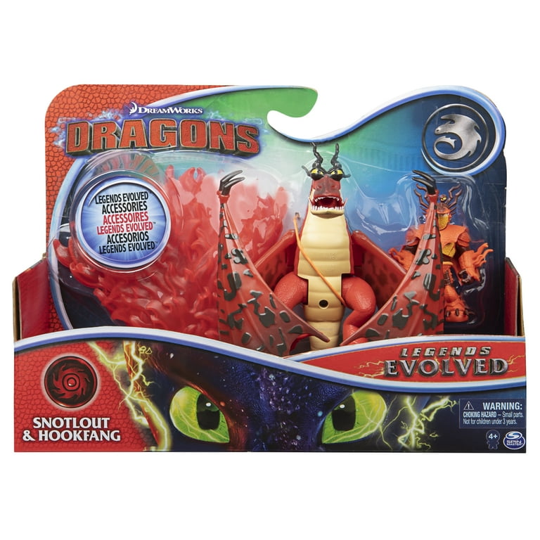 DreamWorks Dragons Legends Evolved, Snotlout and Hookfang, Dragon