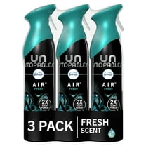 Febreze Unstopables Air Freshener Spray, Fresh Scent, Odor Eliminator for Strong Odor, 8.8 Oz (Pack of 3)
