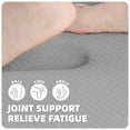 thumbnail image 4 of PABUBE Kitchen Rug and Mat Kitchen Mat Anti Fatigue, Non Slips Kitchen Floor Mat, Kitchen Rug or Mat Washable, 17"x 29"+17"x 29", Gray, 4 of 9