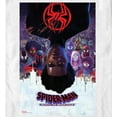thumbnail image 2 of Men's Spider-Man: Across the Spider-Verse Miles Morales Movie Poster  Graphic Tee White Large, 2 of 5