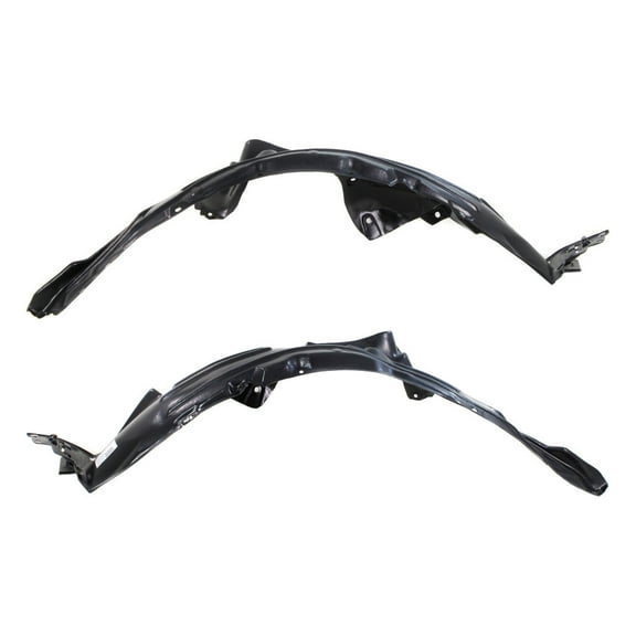 KarParts360 For Honda Fit 2015 2016 2017 Fender Liner Driver And Passenger Side | Pair | Front | With Bracket | Replacement For HO1248159, HO1249159 | 74150T5A000, 74100T5A000