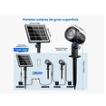 thumbnail image 2 of 3 En1 Lamparas Solar Para Jardin Xtellar exteriores Foco Impermeable, 2 of 4